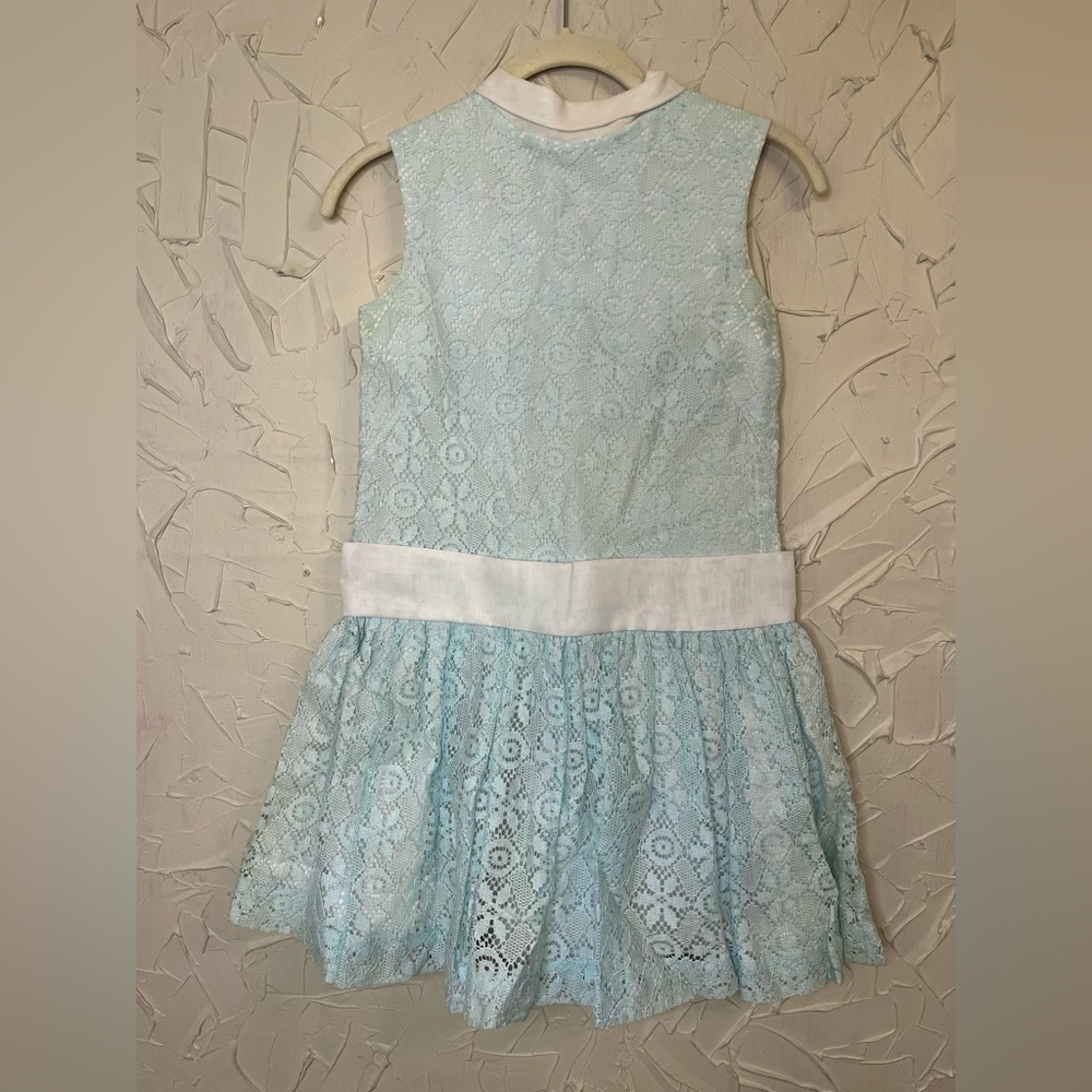 Vintage 60s Drop Waist Mini Party Dress with Bow Miss Dorissa